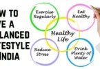 how to live a balanced lifestyle in india